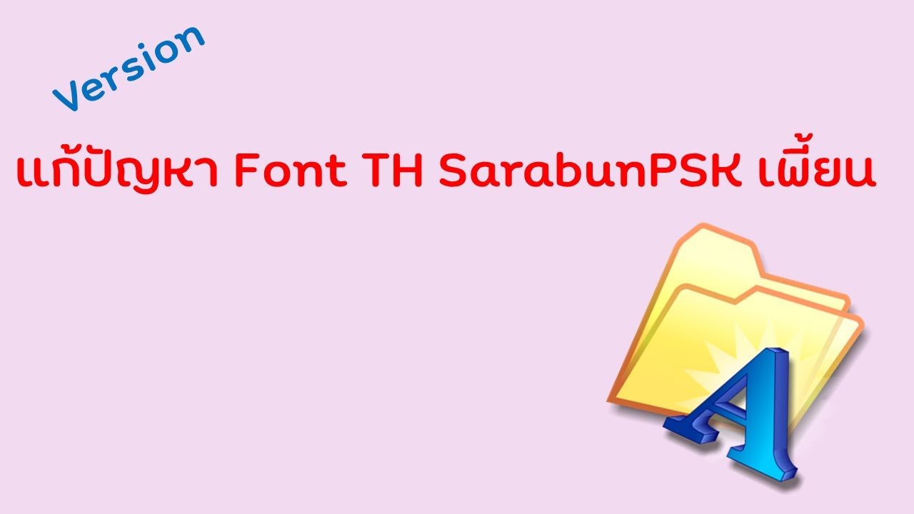 font th sarabun psk